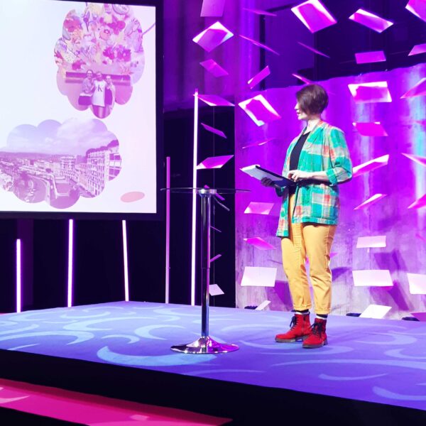 Kaisa Ülviste jutustab DiscoverEu inspiratsioonipäeval oma reisikogemusest